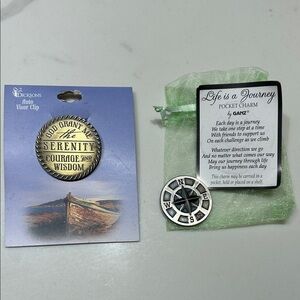 Inspiration Gift Bundle - Visor Clip & Pocket Charm 🗽